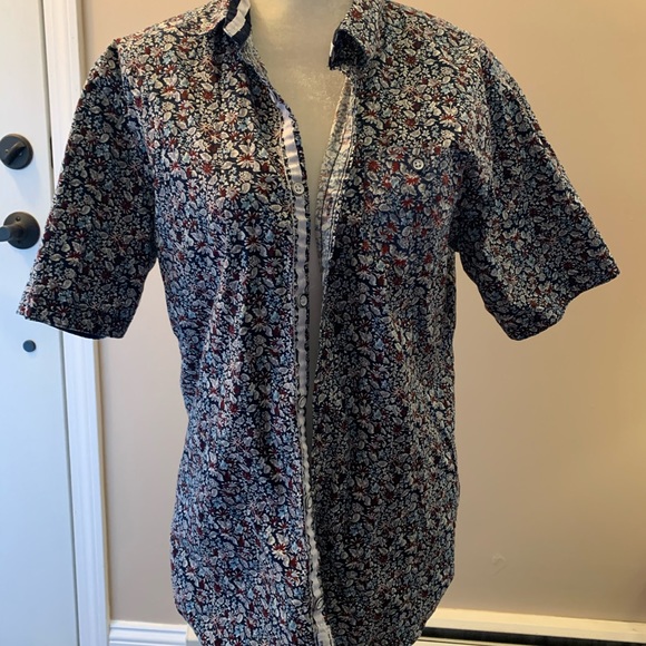 Patterned Button Up - Picture 2 of 3